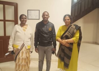 A Day of Global Connection: Welcoming Guests from India to YCS Rwanda