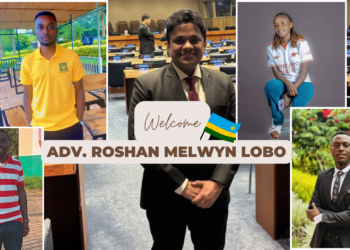 A Historic Visit: YCS Rwanda Welcomes ADV.ROSHAN MELWYN LOBO the YCS International Secretary